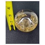 MCM Studio Art Glass Large Paperweight