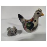 Hand Painted Mexican Folk Art Birds