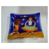 Fused Glass Trinket Dish