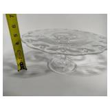 Glass Pedestal Cake Plates