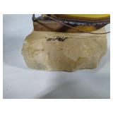 John Demott MCM Brass Sailboat Sculpture