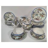 Japanese Pagoda Tea Set