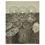 Lot of Asst Crystal Bowls