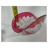 Hofbauer Byrdes Red Bird Bowl & Williamsburg Ruby Bowl