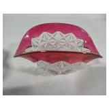 Hofbauer Byrdes Red Bird Bowl & Williamsburg Ruby Bowl