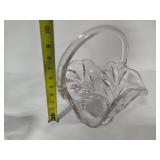 Lot of Crystal/Glass Baskets
