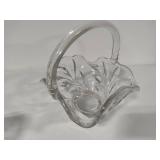 Lot of Crystal/Glass Baskets