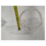 Lot of Crystal/Glass Baskets