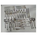 Rogers Bros Silver Plated Flatware Set