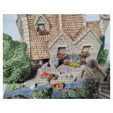 David Winter Limited Edition Garden Cottages "Willow Gardens"