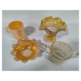 Asst FireKing & Carnival Glass