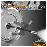 Boresoeil 360 Degree Articulating Borescope with Light