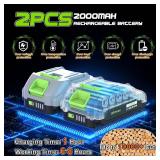 Itefdtutne 2-in-1 Cordless Pole Pruning Shears