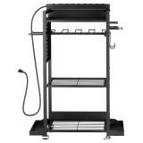 Vevor 4-Tier Tool Organizer Cart with Charging Station