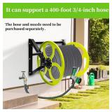 CXCENS Stainless Steel Garden Hose Reel