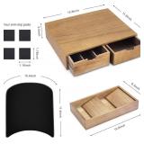 Mosucoirl Wooden K Cup Holder Organizer