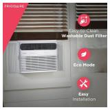 Frigidaire 8,000 BTU Window Air Conditioner with Supplemental Heat