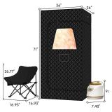 Upgraded Vision Portable Home Full Body Personal Sauna Tent