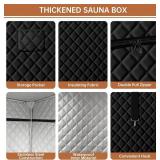 Upgraded Vision Portable Home Full Body Personal Sauna Tent