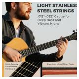 Fesley X 41" Acoustic Guitar Kit for Beginners