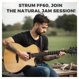 Fesley X 41" Acoustic Guitar Kit for Beginners