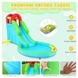 Whubefy Inflatable Water Slide Park/Bounce House for Kids 3-6