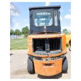 1997 Clark GPX40 8000lb forklift with Cab