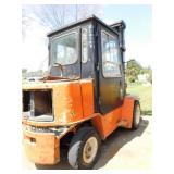 1997 Clark GPX40 8000lb forklift with Cab