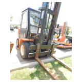 1997 Clark GPX40 8000lb forklift with Cab