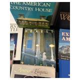 Collection of Coffee Table Art Books and Guides, Mixed Themes