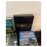 Collection of Coffee Table Art Books and Guides, Mixed Themes