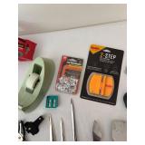 Comprehensive Office and Craft Supplies Set with Storage Box