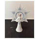Lladro Porcelain Nativity Angel Figurine Tree Topper