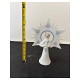 Lladro Porcelain Nativity Angel Figurine Tree Topper