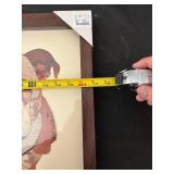 Pair of Alex Zeng Framed Bulldog Collage Prints