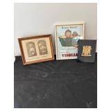 Collection of 3 Vintage Framed Prints and Relief Plaque