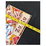 Vintage Zu Zu Ginger Snaps Advertising Metal Sign