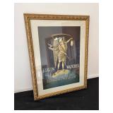 Framed Elgin Watches Advertisement Poster - The World