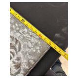 Vintage Metal Santa Claus Relief Wall Hanging