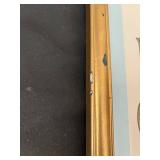 Framed Edison Mazda Advertising Print by Maxfield Parrish 