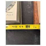 Framed Farm and Home Magazine and Ayers Sarsaparilla Advertisement