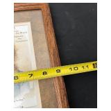 Framed Farm and Home Magazine and Ayers Sarsaparilla Advertisement