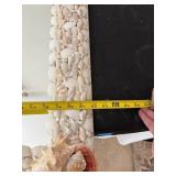 Handcrafted Seashell Decorative Mirror Frame