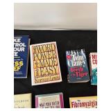 Collection of Assorted Books Including Novels and Self-Help
