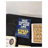 Collection of Assorted Books Including Novels and Self-Help