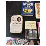 Collection of Assorted Books Including Novels and Self-Help