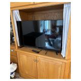 50-Inch Flat Screen Television with Remote and Stand
