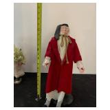 Collection of 5 Vintage Santa Claus Figurines
