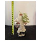 Collection of 5 Vintage Santa Claus Figurines