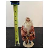Collection of 5 Vintage Santa Claus Figurines